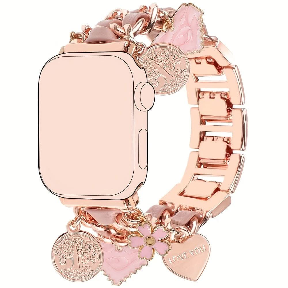 Women's Multi-Specification Love Watch Strap – Compatible with Apple Watch