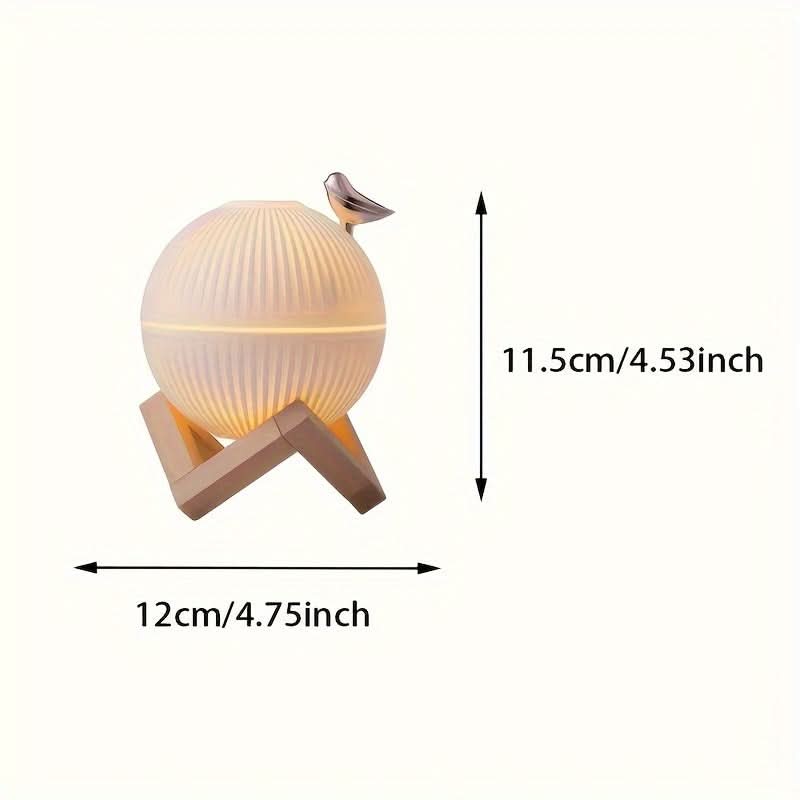 Cute Bird-Shaped USB Humidifier with Night Light