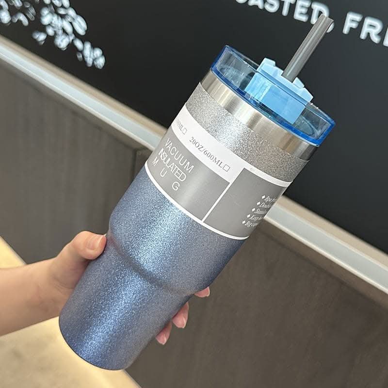 30 Oz Stainless Steel Insulated Bottle – Keeps Drinks Hot or Cold for Hours