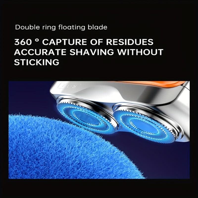 Rechargeable Wet & Dry Electric Shaver – Alloy Body