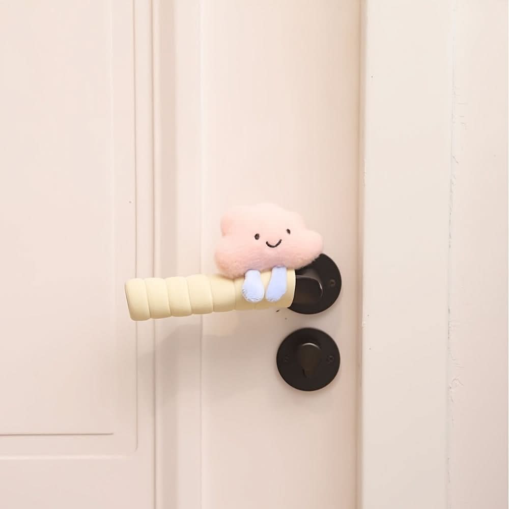 Anti-Static Cloud Door Handle Gloves – Cute Bedroom Door Protection Cover