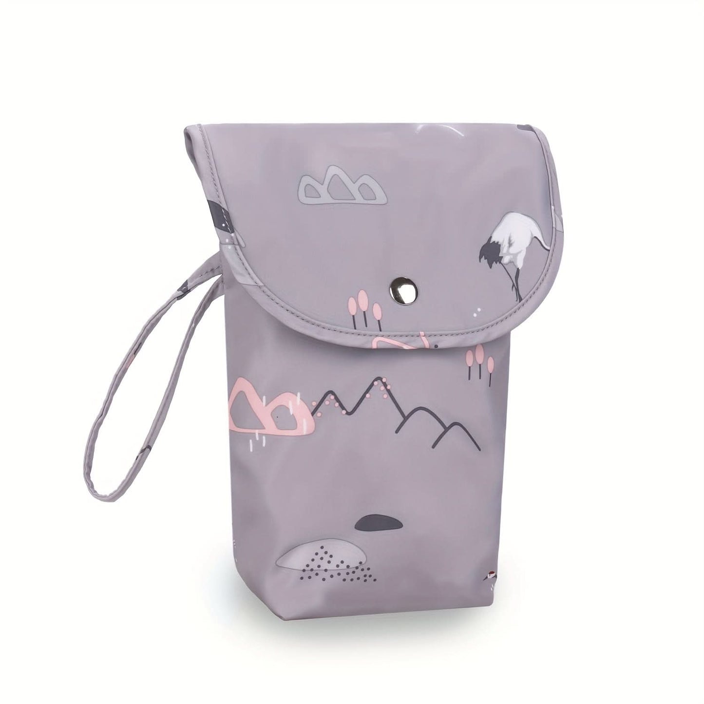 Portable Diaper Storage Bag – Durable Polyester Organizer for Diapers & Wet Wipes