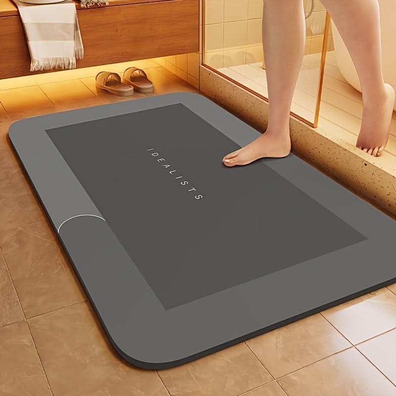 Non-Slip Diatomaceous Earth Bath Mat – Soft & Absorbent