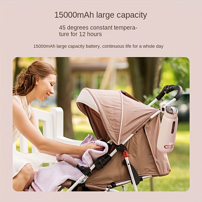 Rechargeable 2-in-1 Bottle Warmer and Sterilizer