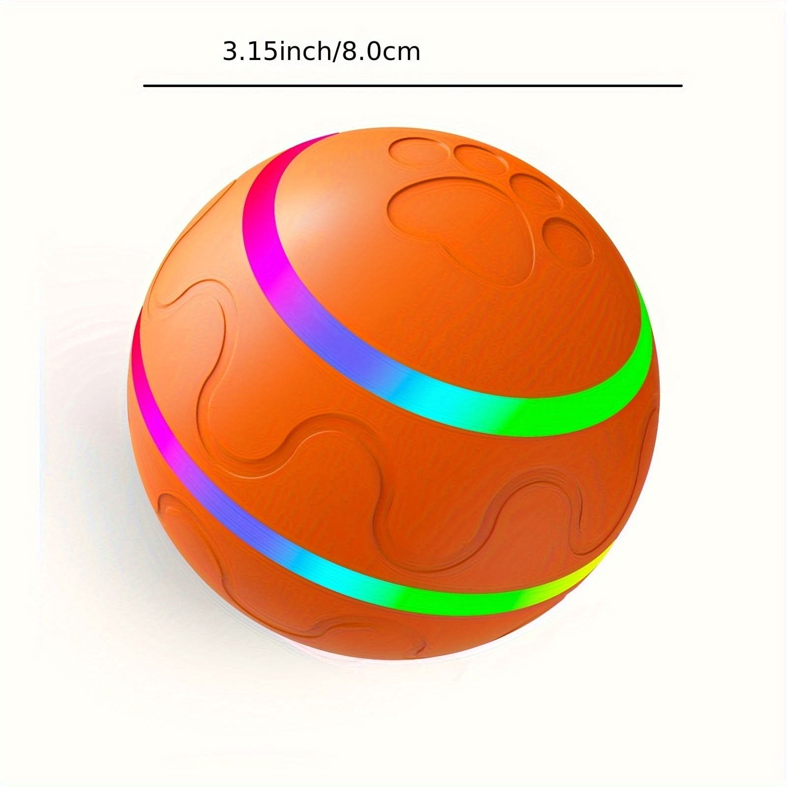 USB Rechargeable Interactive Pet Ball - Jumping & Rolling Modes