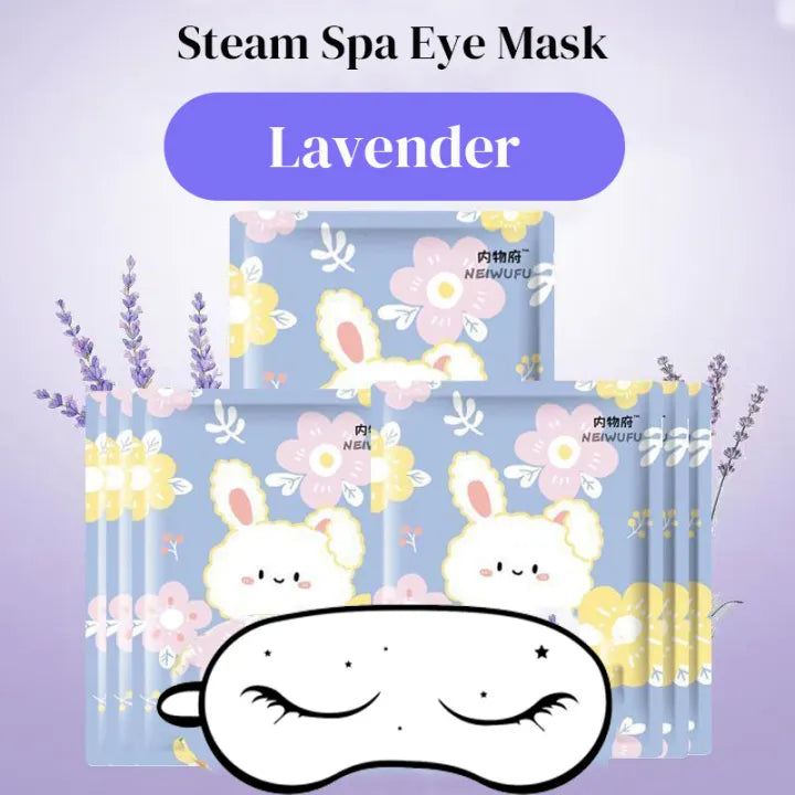 Steam Eye Mask – Warm Compress Sleep Mask for Eye Fatigue Relief & Relaxing Heated Comfort