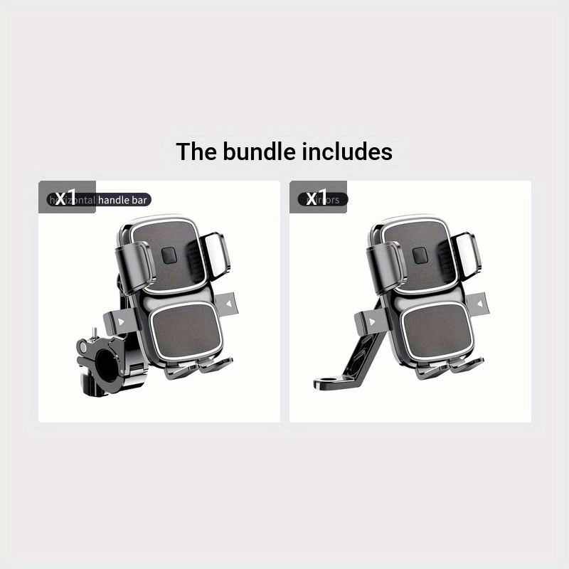 Handlebar Mobile Phone Mount for Motorcycle & Bike