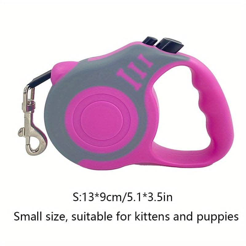 Heavy-Duty Retractable Dog Leash with Handle