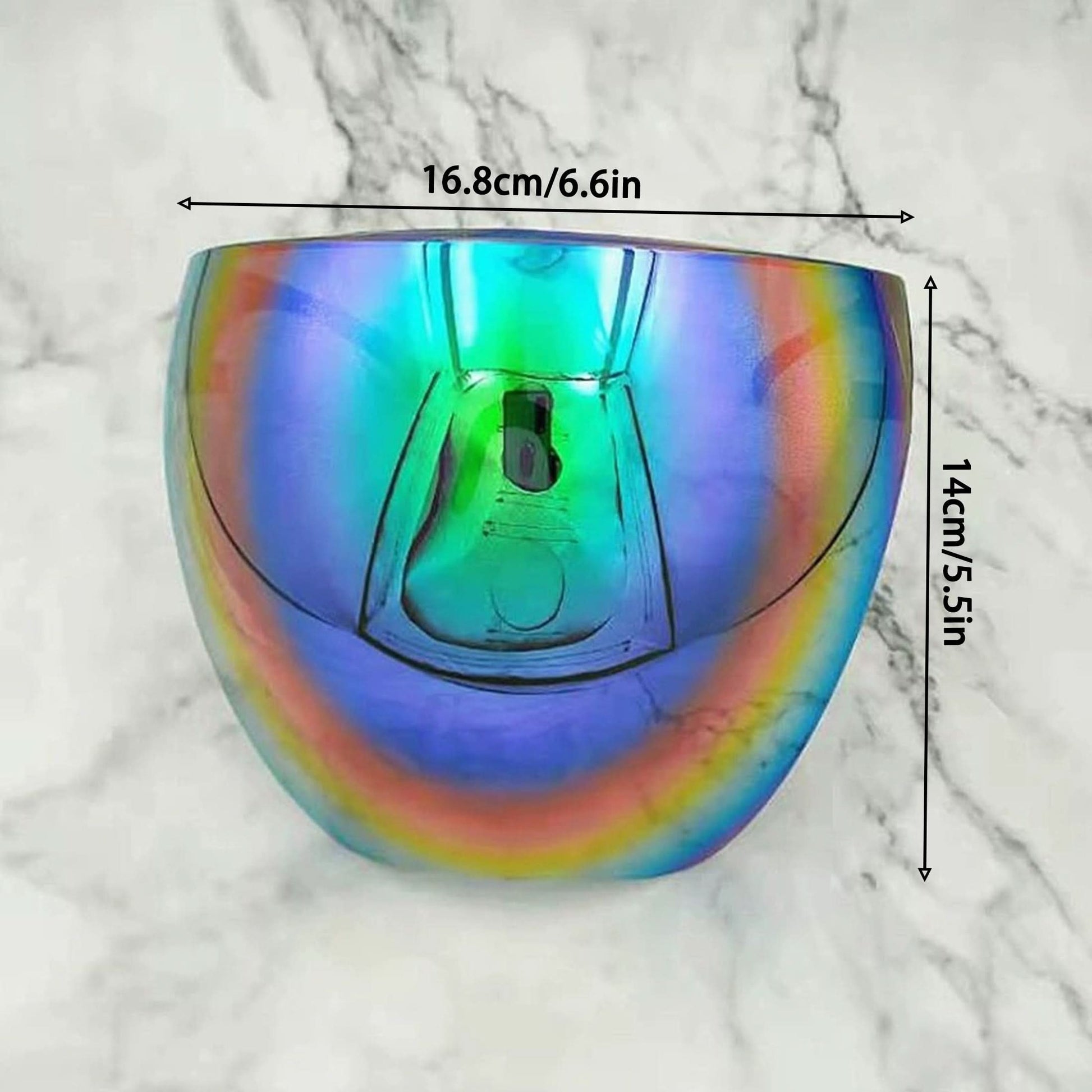 HD Transparent Anti-Fog Party Glasses - Vibrant Colorful Coating