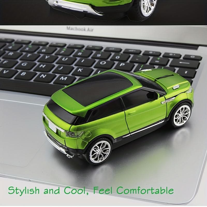 Car-Shaped Wireless Optical Mouse – 1200DPI