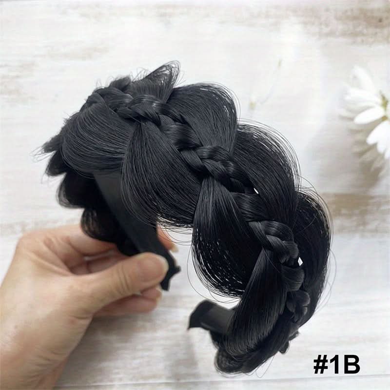 Synthetic Twist Braid Headband – Hair Accessory
