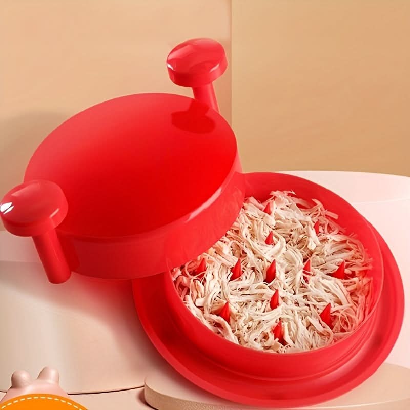 Easy-to-Use Meat Shredder – Chicken & Beef Shredding Tool with Handle & Non-Slip Base
