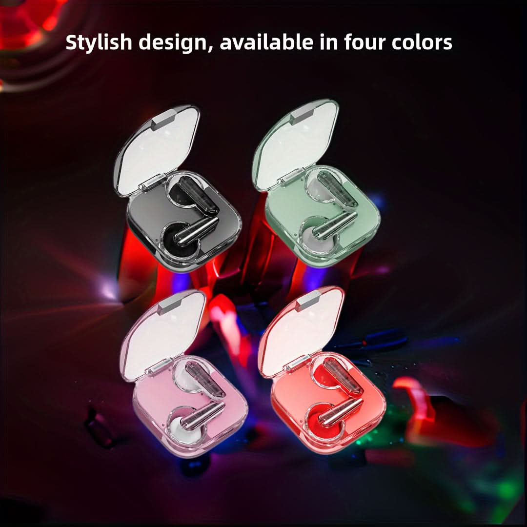 50H Stereo Bass Wireless Earbuds, Bluetooth 5.3, ENC Noise Cancelling