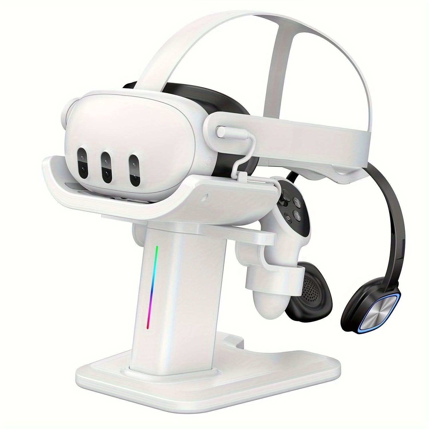 RGB Charging Dock Stand for Meta Quest 3 & 2
