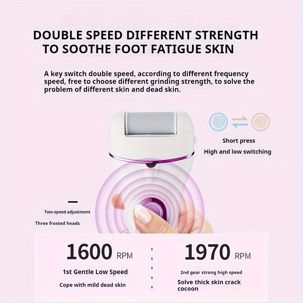 14-in-1 Electric Foot Callus Remover Kit - Rechargeable
