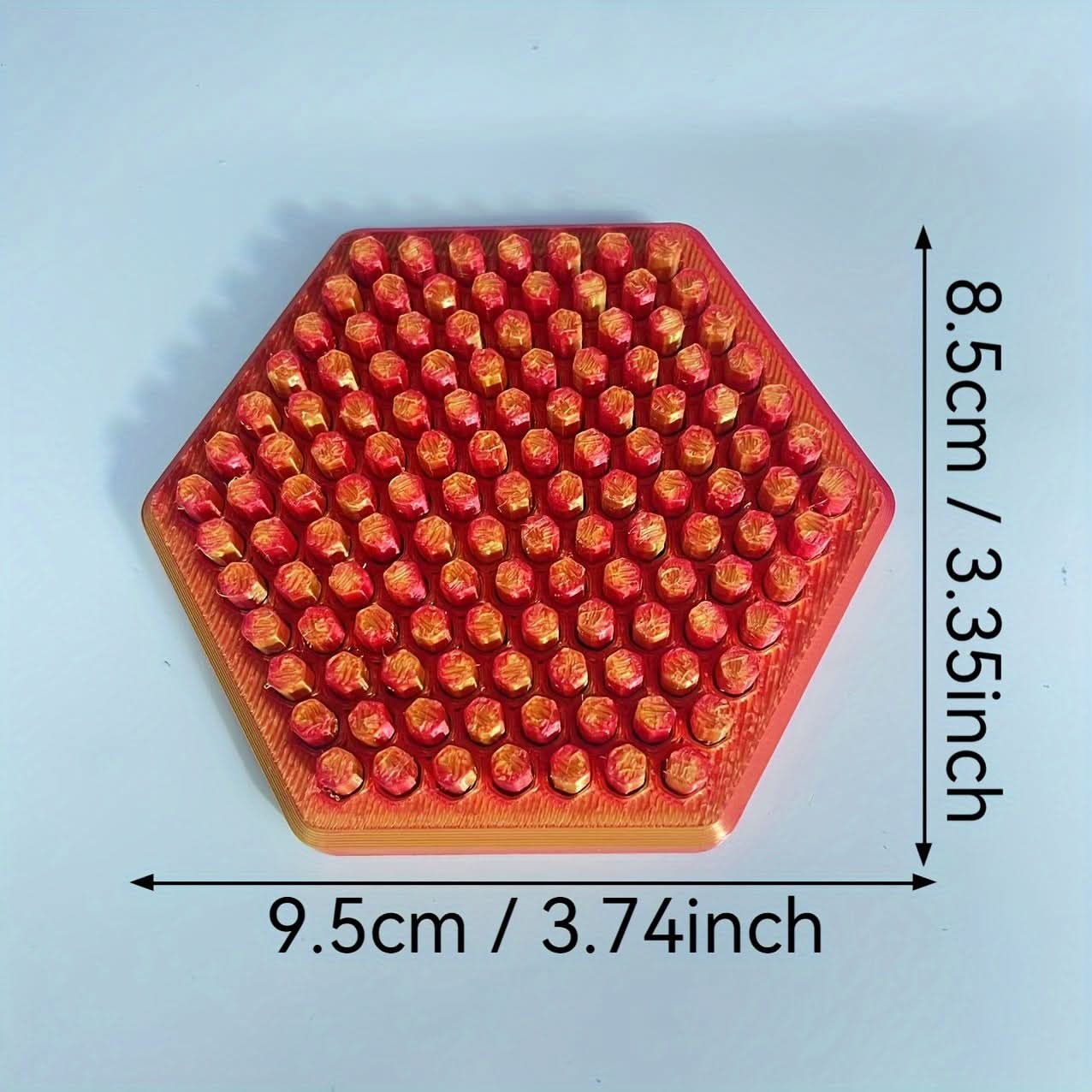 3D Honeycomb Push Pin Toy – Acupressure Office Desk Toy