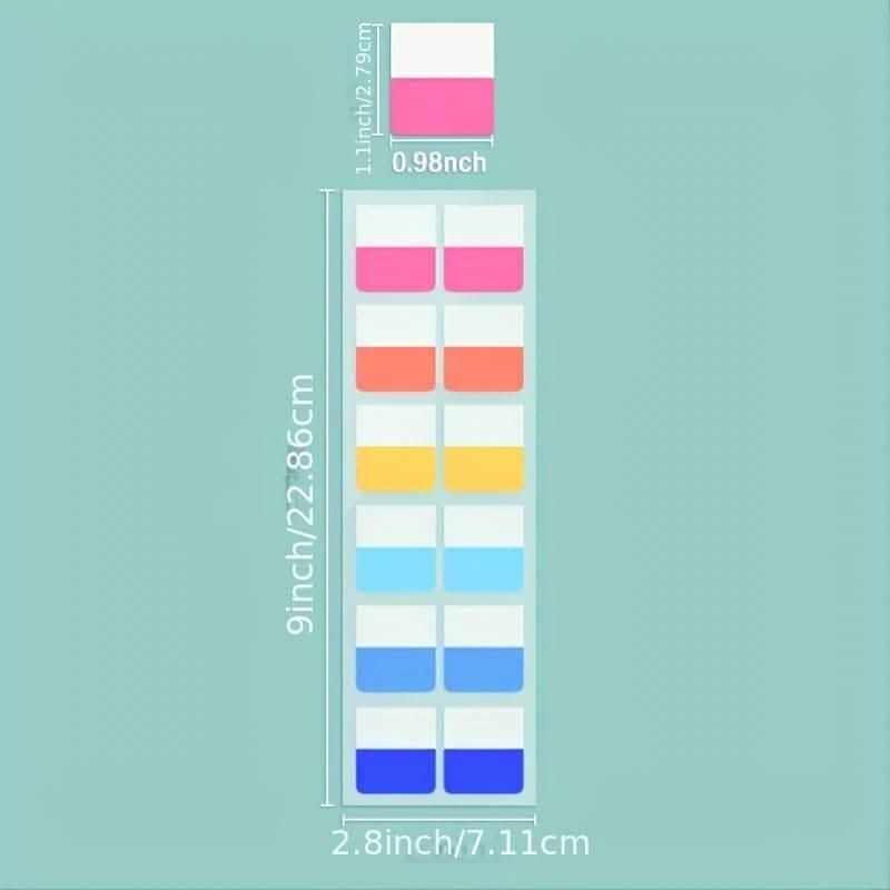 120-Pack Multicolor Sticky Notes, Self-Adhesive Organizers