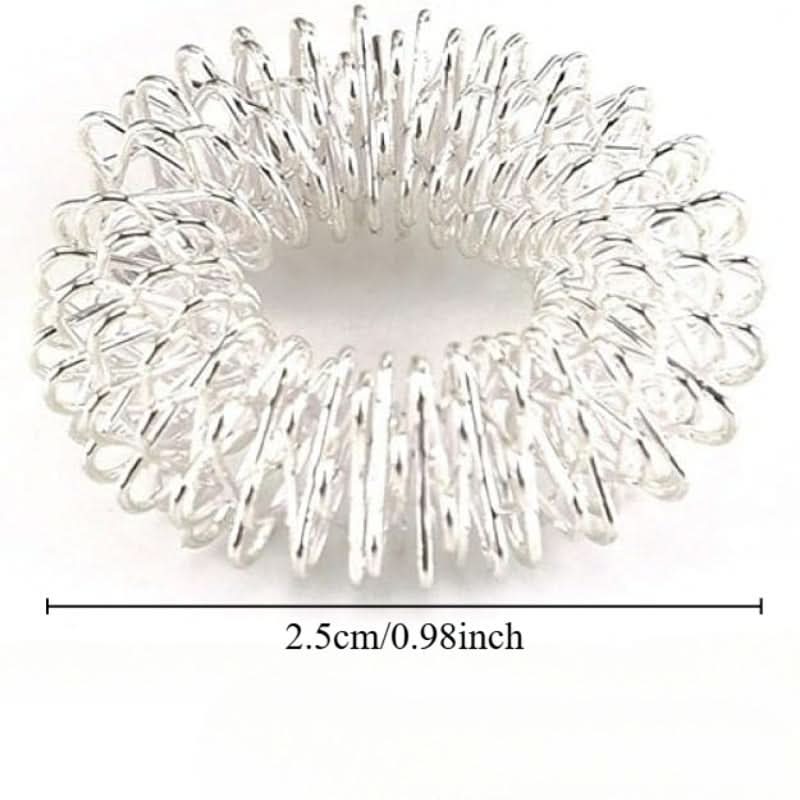 12-Pack Finger Massage Rings for Stress Relief & Sensory Stimulation