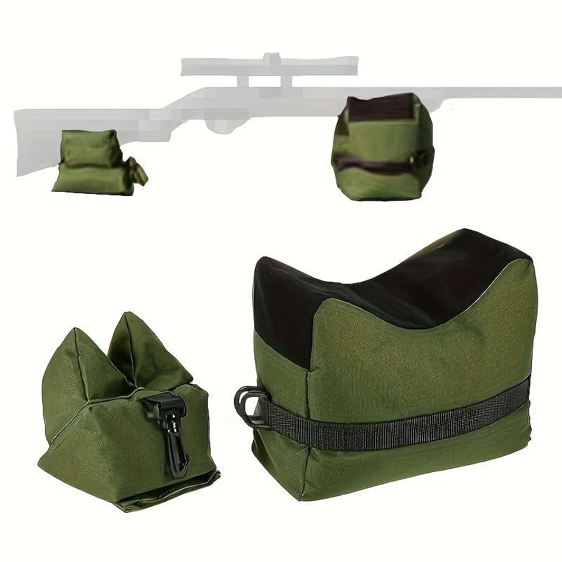 Adjustable Waterproof Rifle Rest Bag – Durable Shooting Sandbag Support