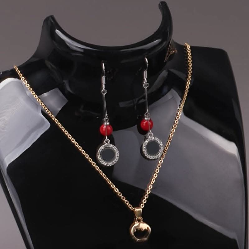 Deluxe Necklace Display Stand – Adjustable Portrait Neck Design