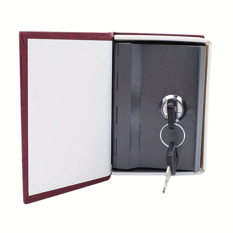 1pc Mini Book-Shaped Piggy Bank with Combination Lock