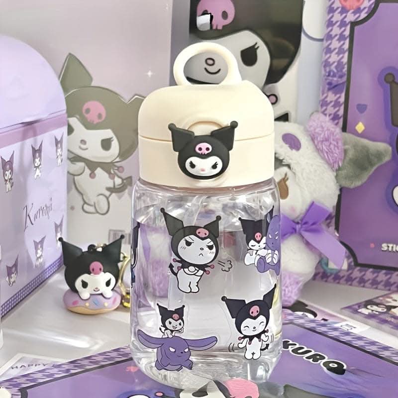 Kawaii Portable Water Bottle - Cinnamoroll, Melody, Kuromi