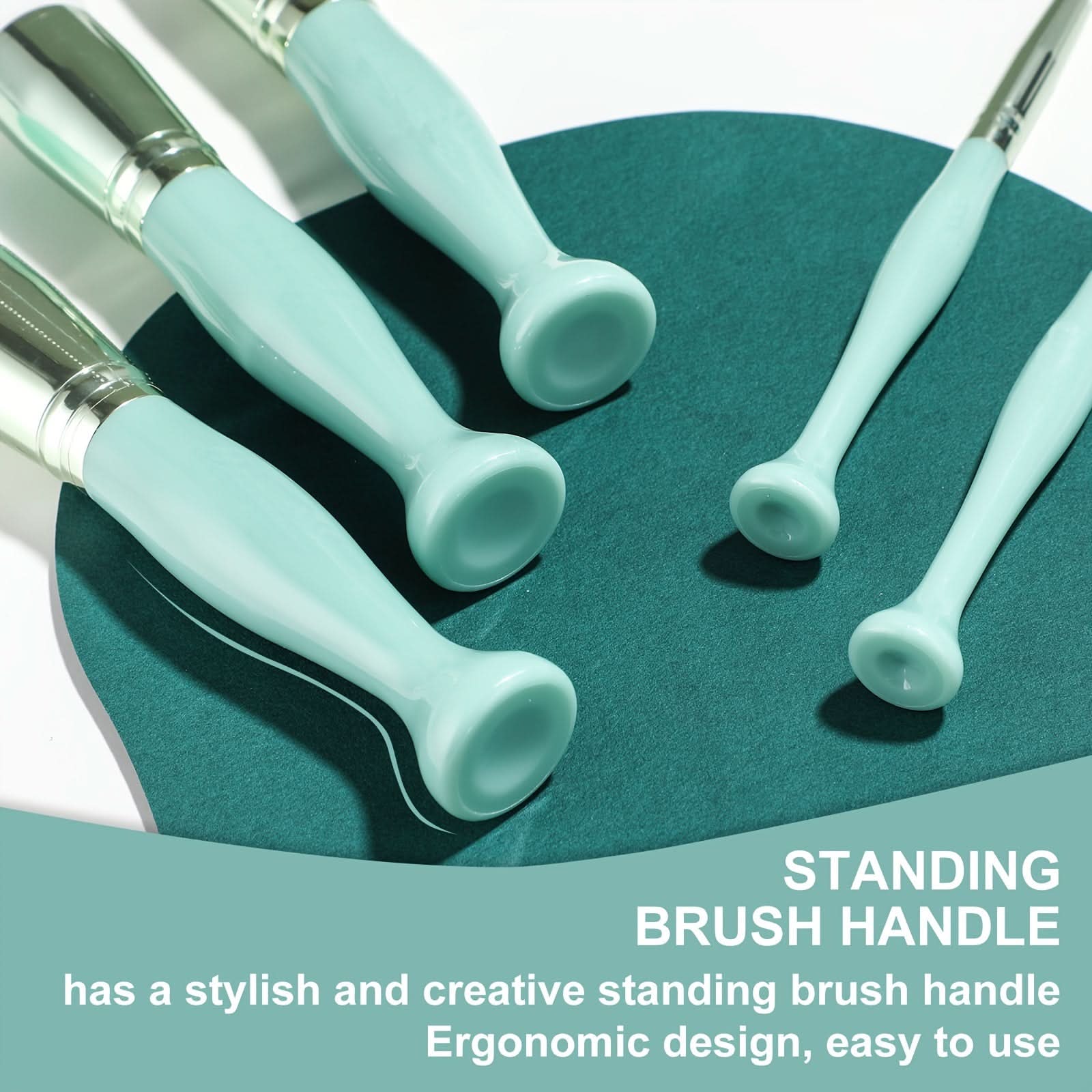 12-Piece Premium Makeup Brush Set with Nylon Bristles