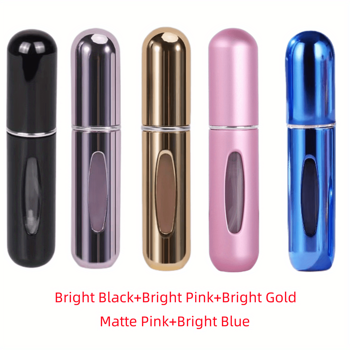 Compact Refillable Perfume Spray Bottle – 5ml