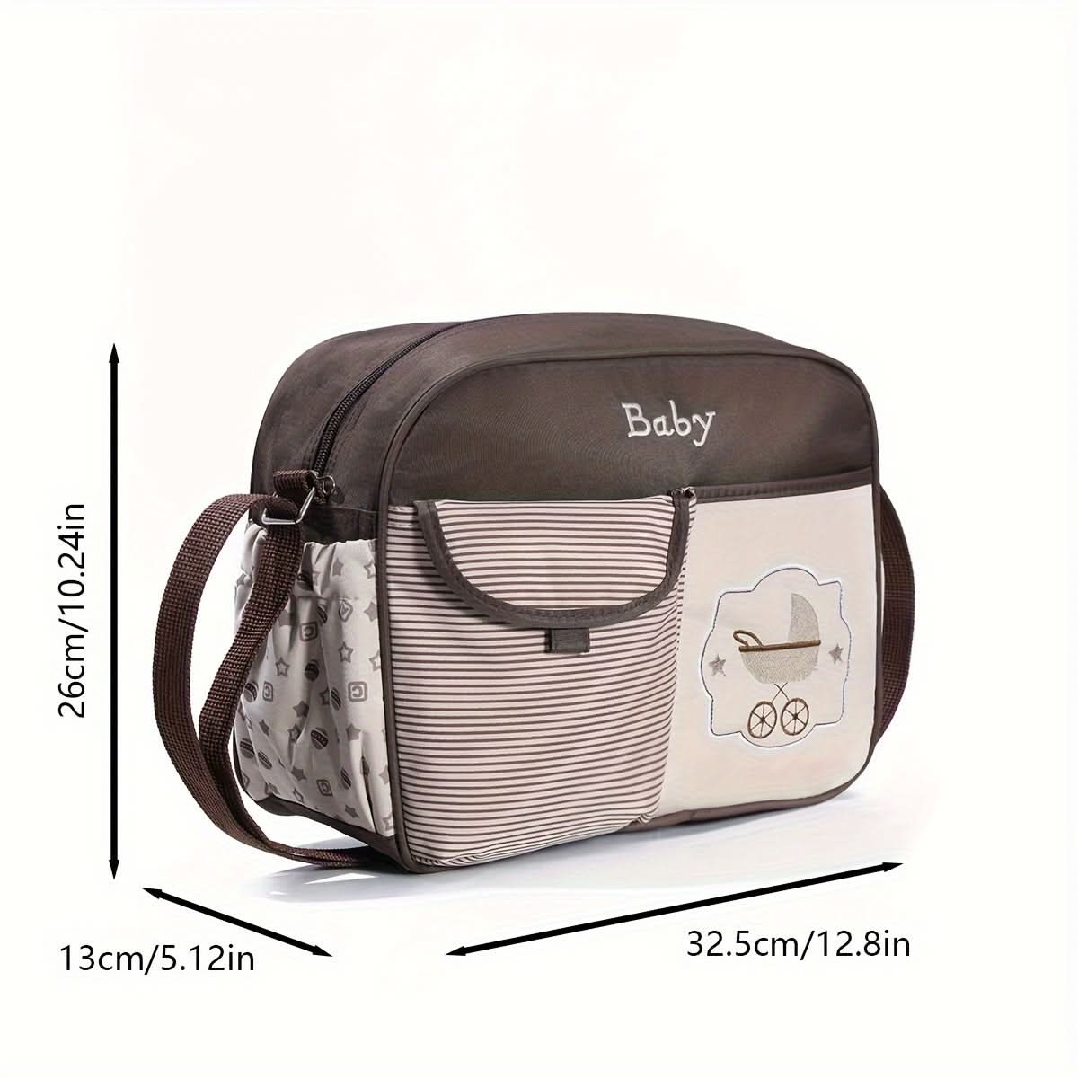 Stylish Mommy Satchel – Large Capacity Lightweight Shoulder Bag