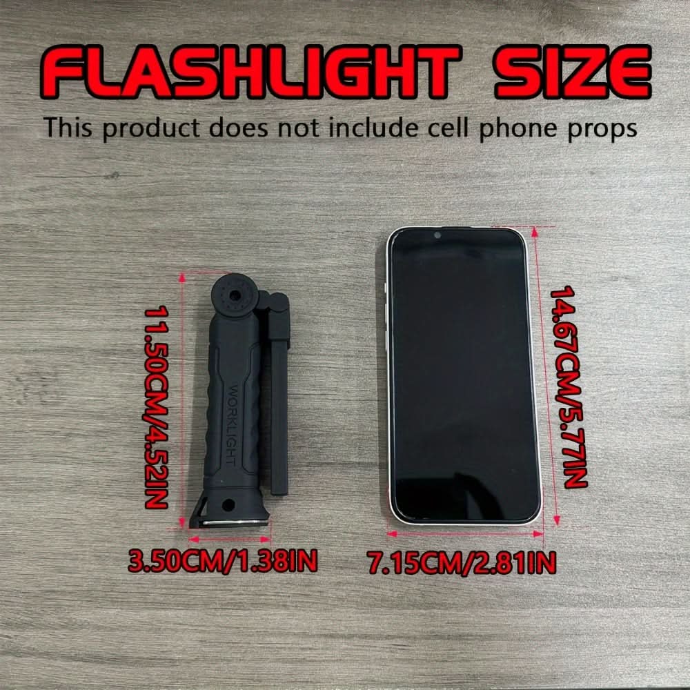 360° Rotatable USB Rechargeable LED Work Light