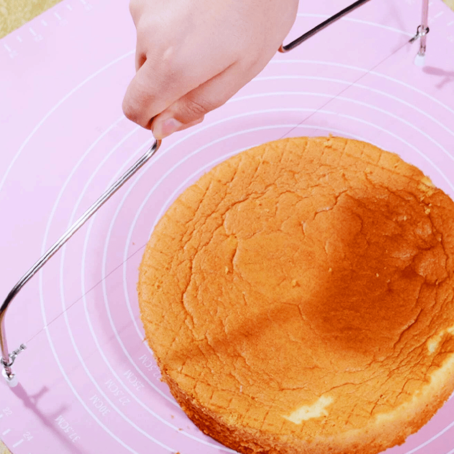 Adjustable Cake Leveler - Precision Layer Slicer with Wire Cutter