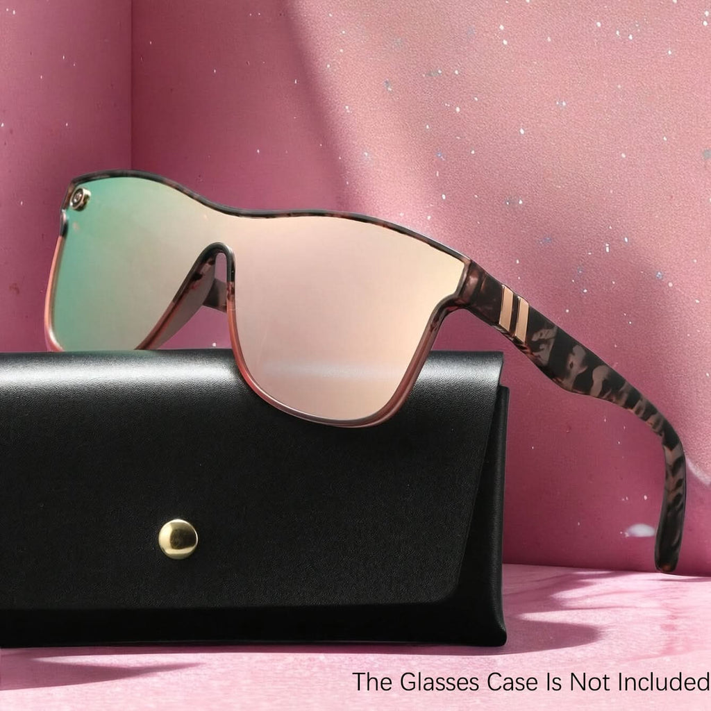 Women's Sports Fashion Glasses, Anti-Reflective Lens, Polycarbonate Frame