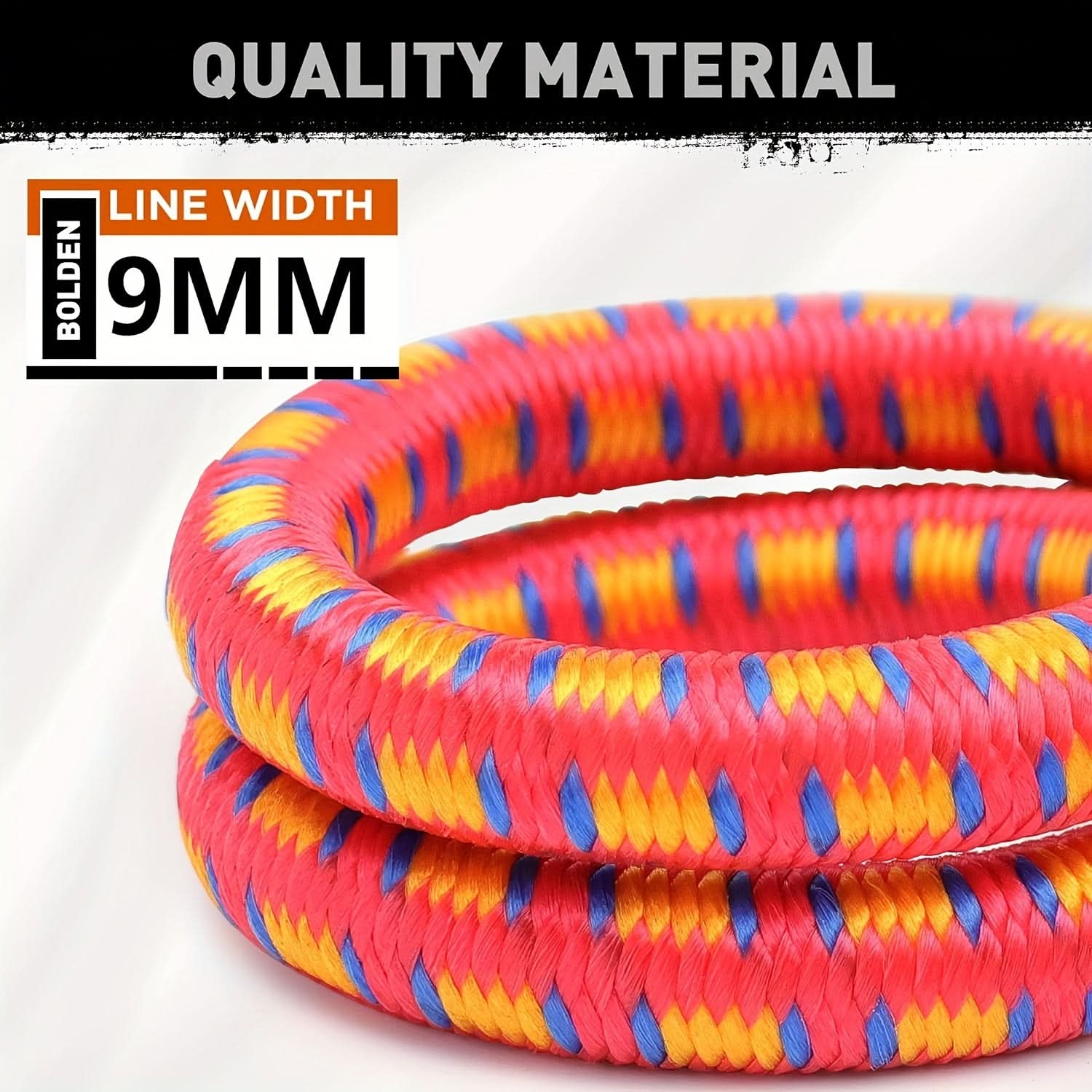 10-Piece Heavy-Duty Bungee Cord Set