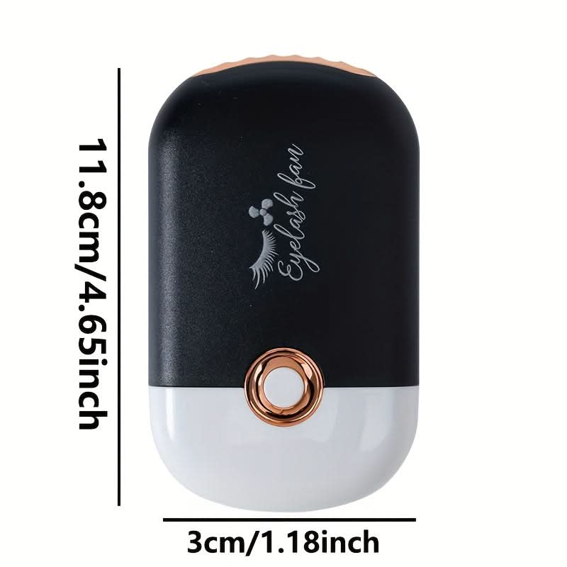 Mini USB Rechargeable Table Fan – Portable Fan with 600mAh Lithium Battery