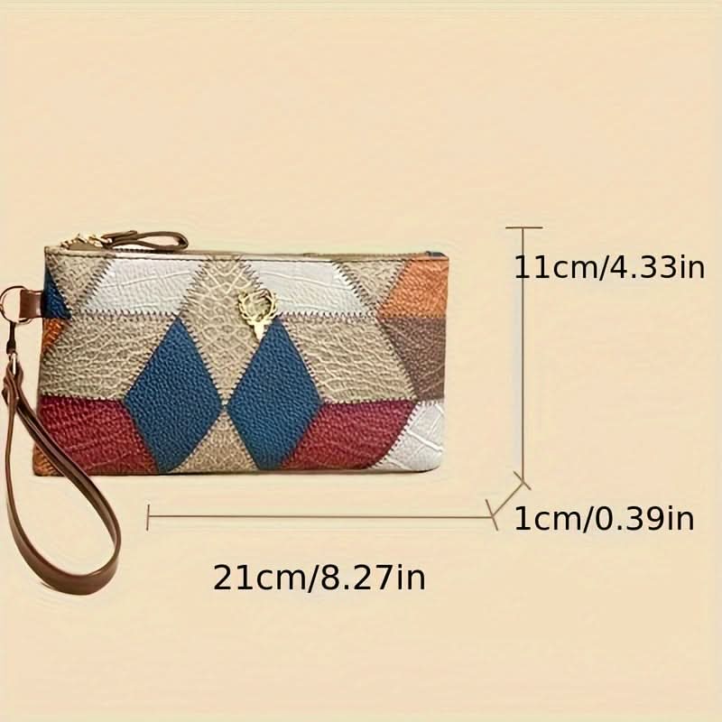 Trendy Ethnic Small Phone Purse Wallet – Ultra-Stylish Mobile Carrier with Wristlet