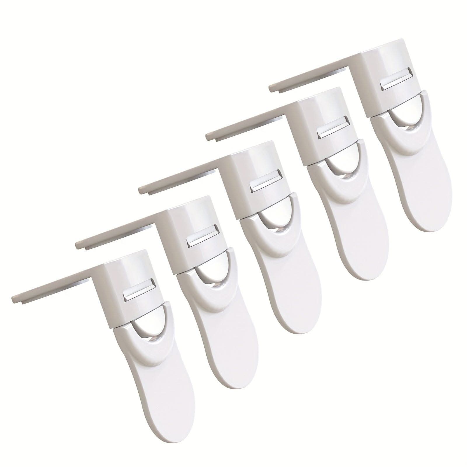 5-Piece Baby Safety Locks - Easy No-Drill Installation