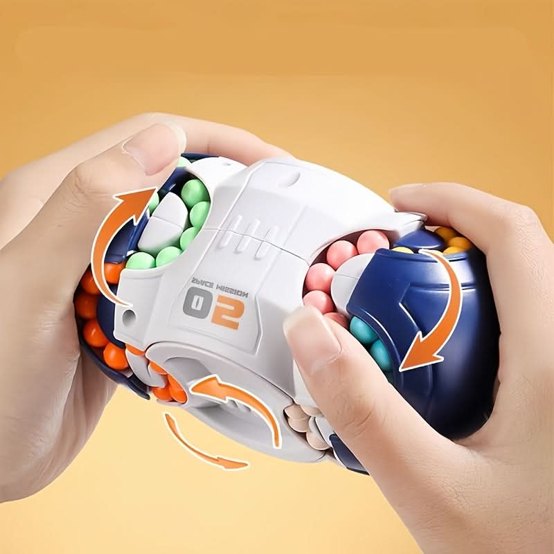Magic Beans Stress Relief Toy – 3D Multifaceted Fingertip Cube Puzzle for Kids & Toddlers