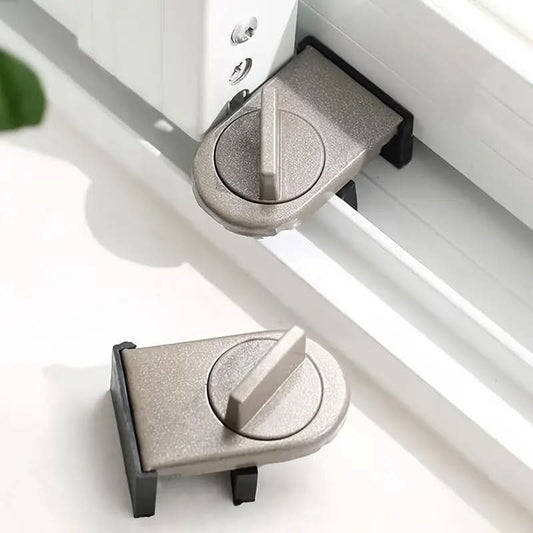 Portable Door Lock Home Security – Heavy-Duty Sliding Lock