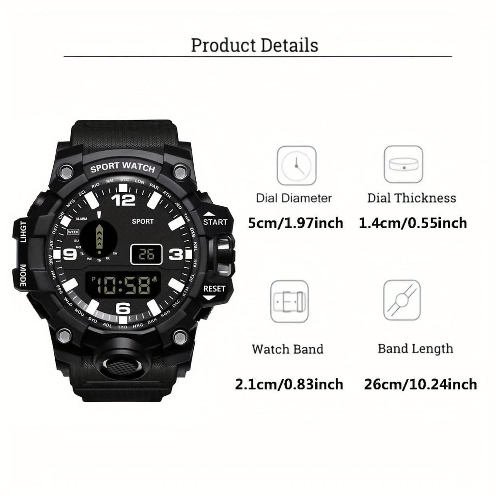 Trendy Luminous Electronic Watch for Students