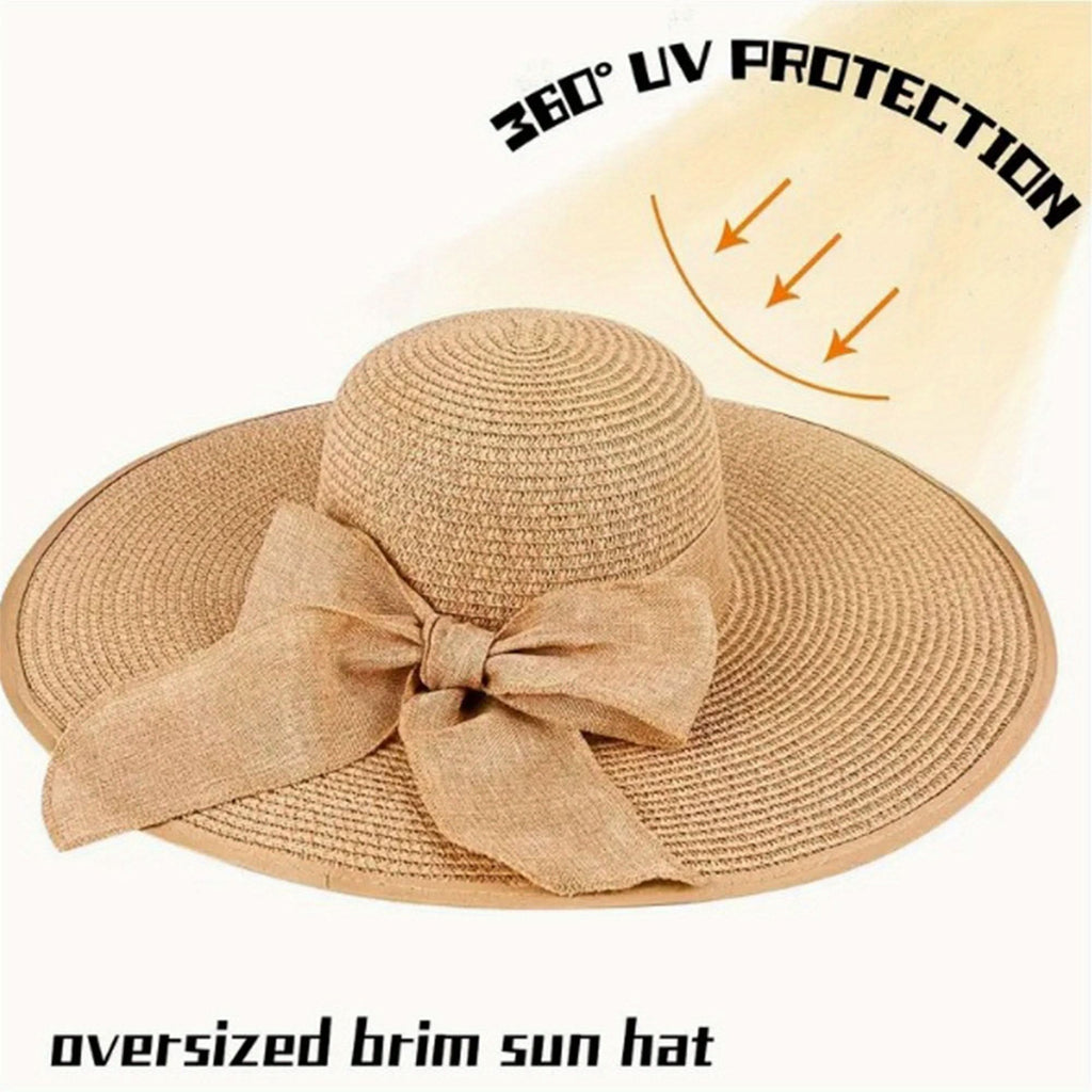 Women’s Straw Sun Hat – Lightweight Summer Cap