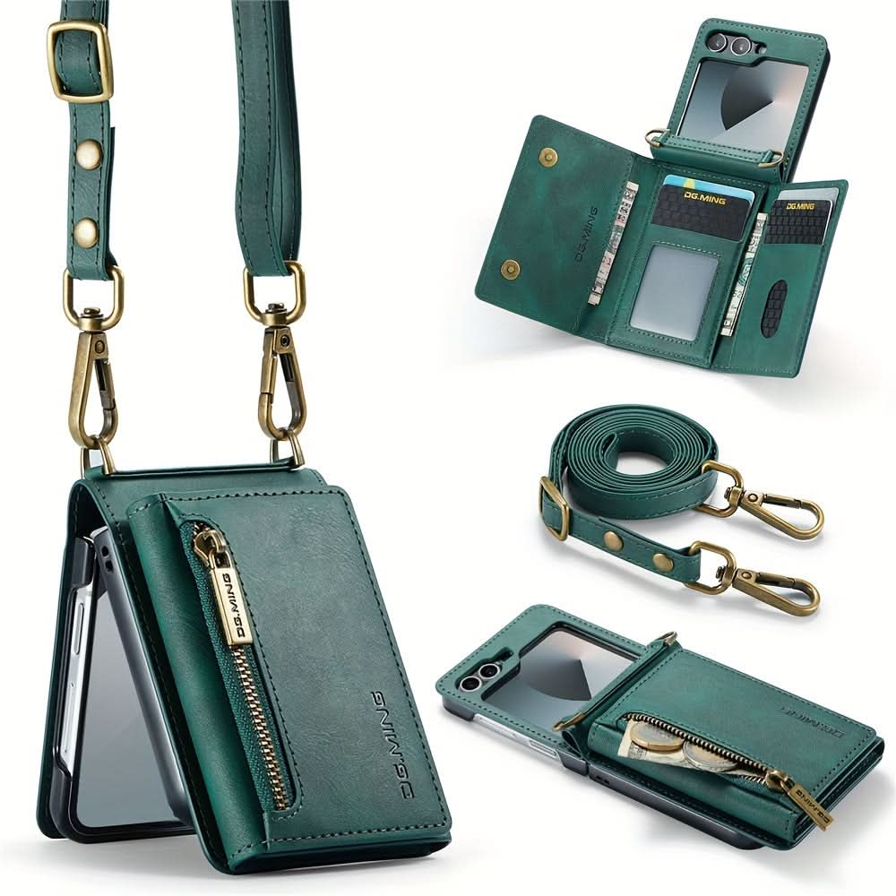 Zipper Wallet Case for Samsung Galaxy Z Flip