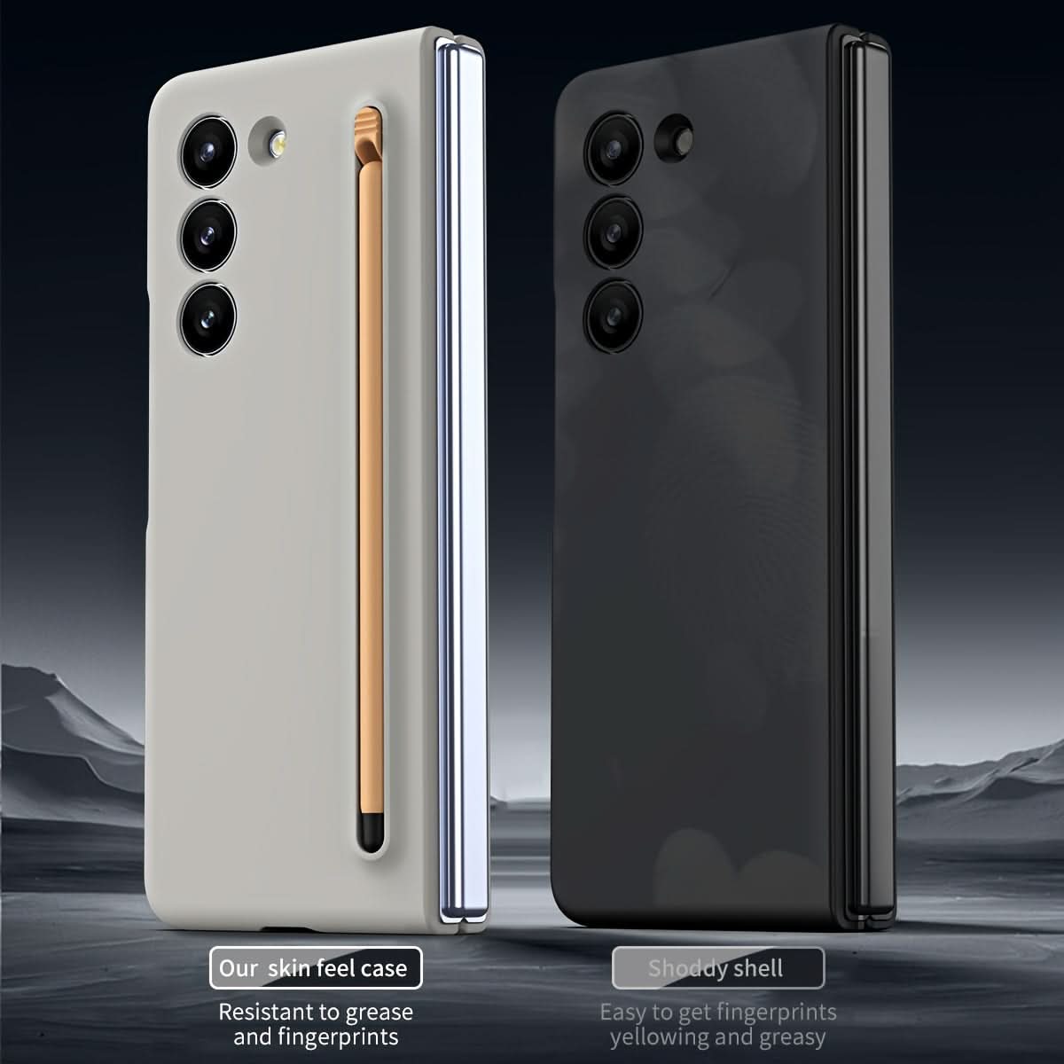 Samsung Galaxy Z Fold 5 Slim Case with Built-in S Pen Slot