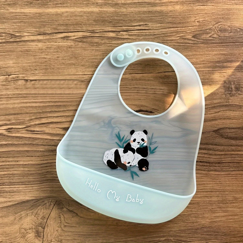 Super-Soft Ultra-Thin Silicone Baby Bibs - Highly Durable, Leakproof, Waterproof for Mess-Free Meals