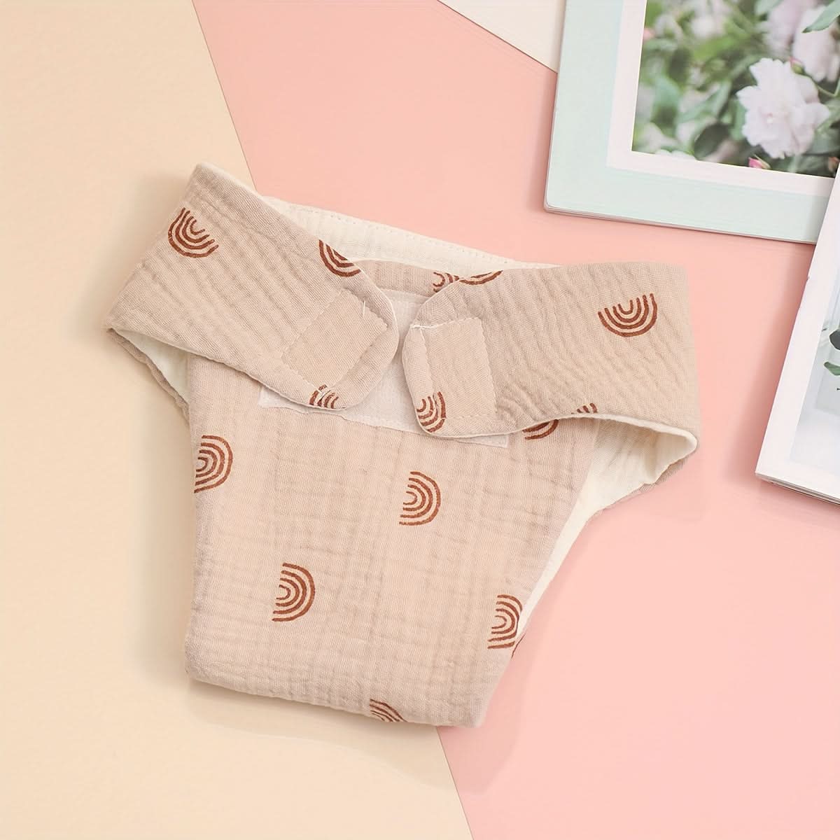 Ultra-Soft Washable Cotton Baby Diaper Pads-Printed