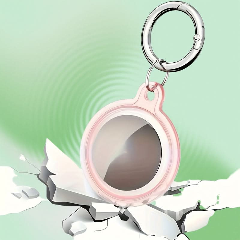 Waterproof TPU AirTag Case with Keychain