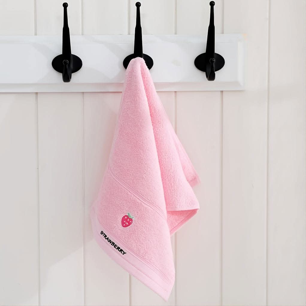 5pcs Soft Cartoon Animal Kids Face Towels