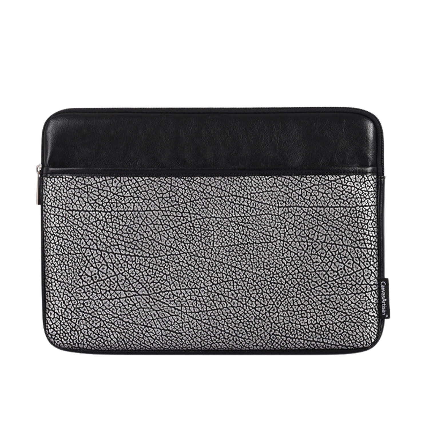 Textured PU Laptop Sleeve – Shockproof, Waterproof Computer Bag for 11–15” Laptop