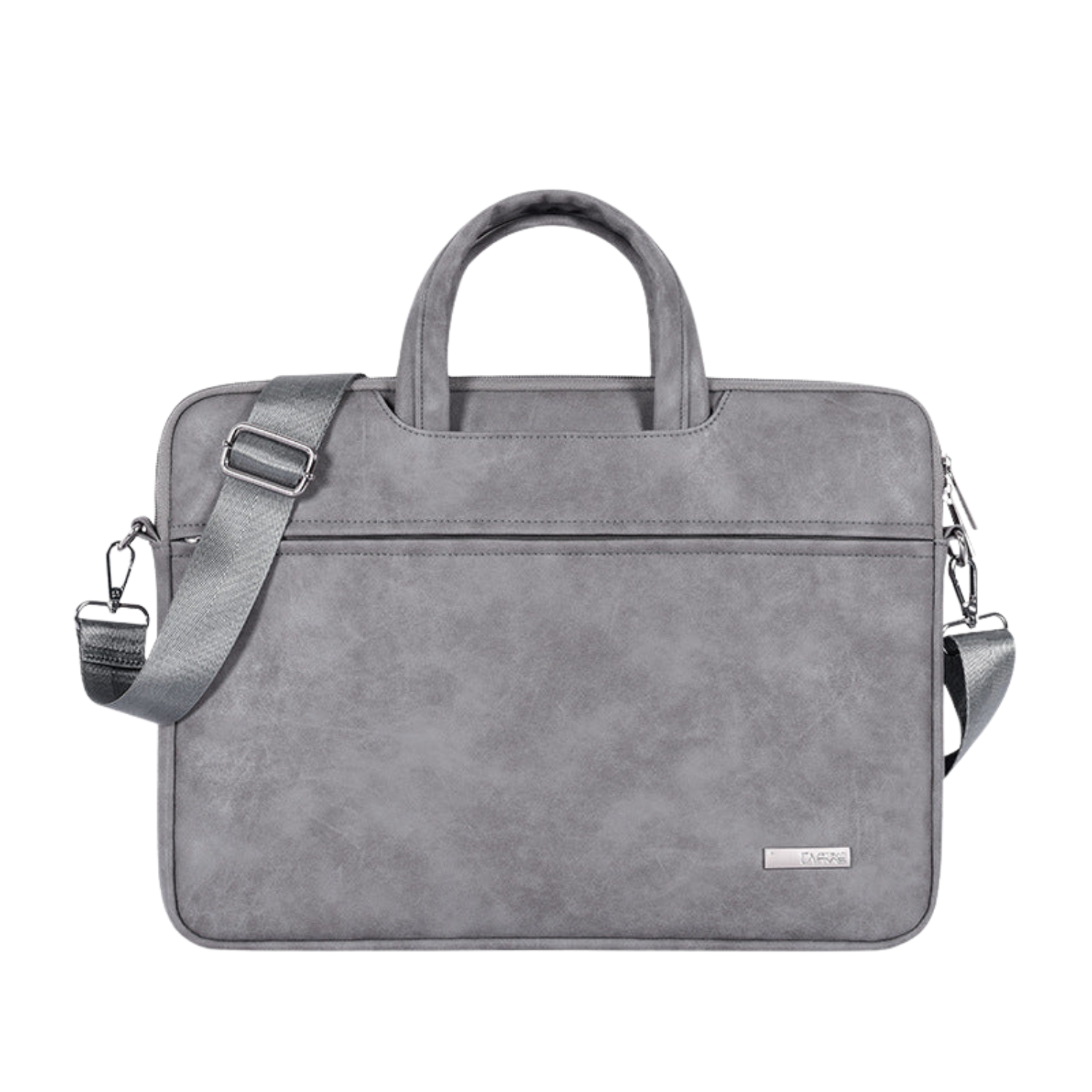Waterproof PU Laptop Bag 13"–15" – Durable Briefcase with Front Pocket