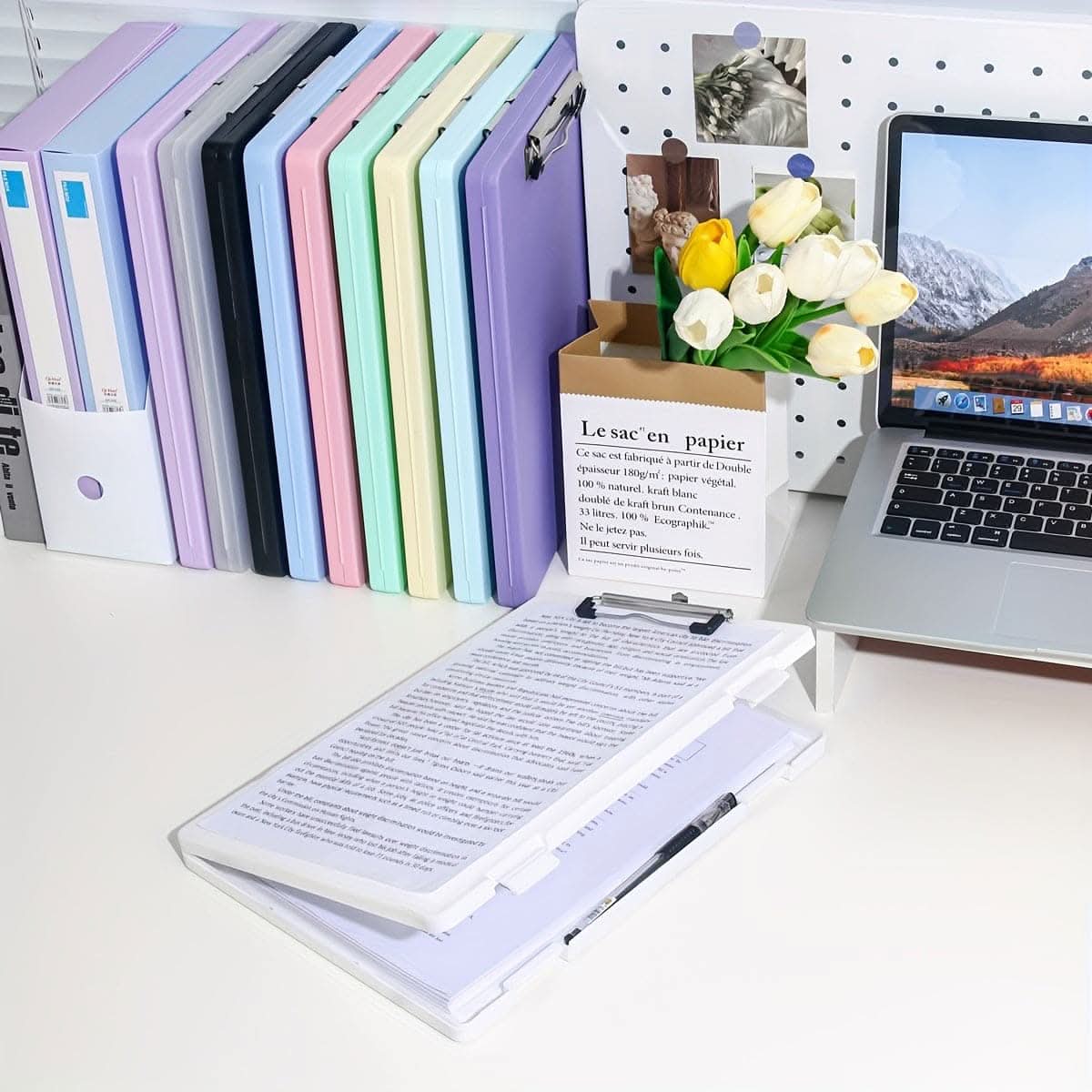 Large Capacity A4 File Storage Box