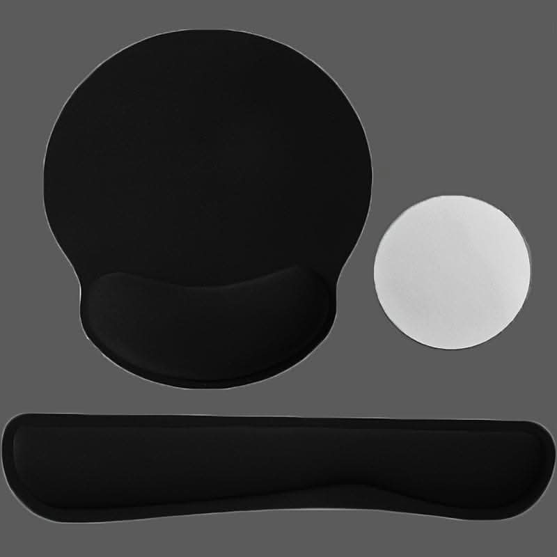 3-Piece Ergonomic Wrist Rest and Mouse Pad Set